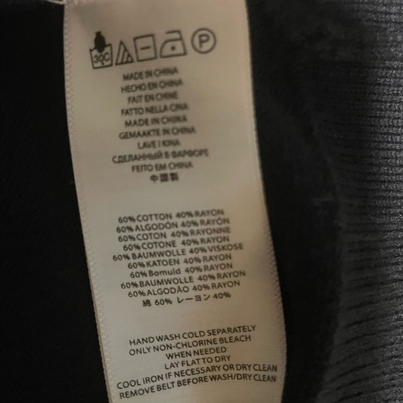 Michael Kors Navy Cardigan Woman’s Size Small - Picture 5 of 5